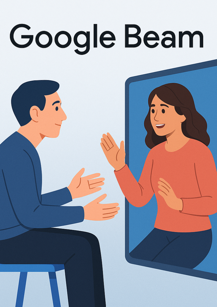 Google Beam – komunikator przyszłości, który przenosi rozmowy w trójwymiar