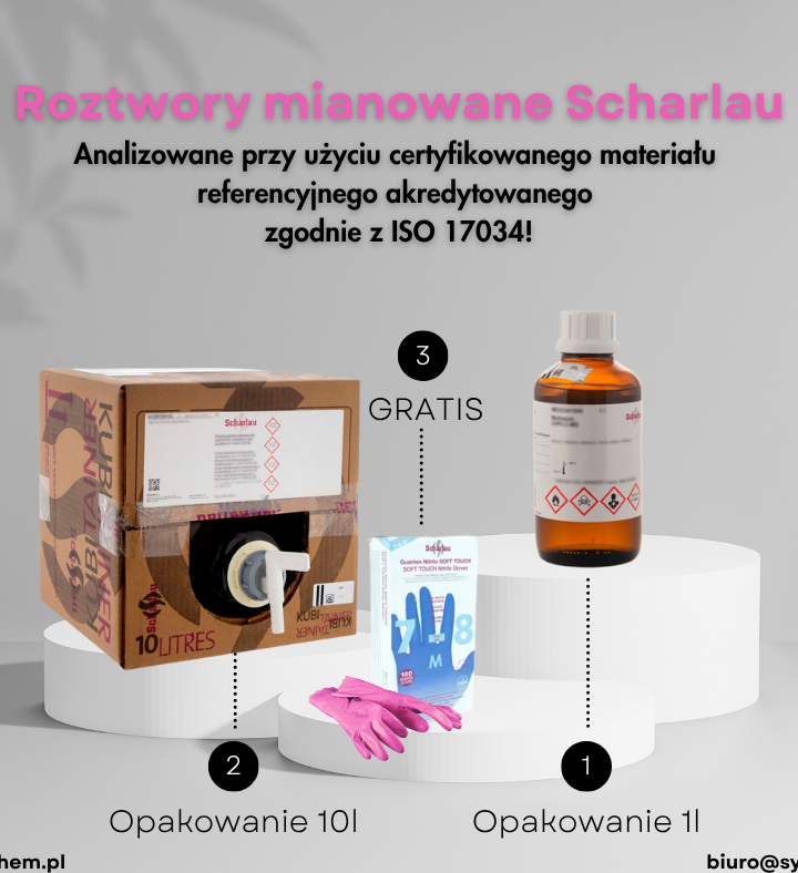 Roztwory mianowane Scharlau – precyzja, której możesz zaufać w miareczkowaniu