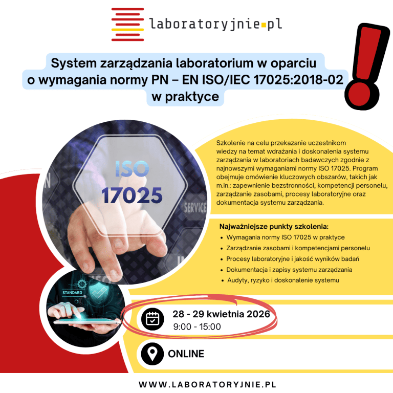 warsztaty ISO 17025