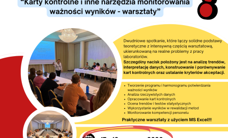 LABORATORIA W PRAKTYCE – KARTY KONTROLNE WARSZTATY