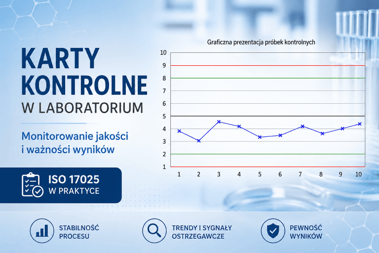 Karty kontrolne w laboratorium – analiza wyników podczas szkolenia ISO 17025