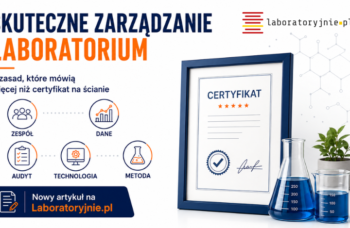 Skuteczne zarządzanie laboratorium — 7 zasad, które mówią więcej niż certyfikat na ścianie